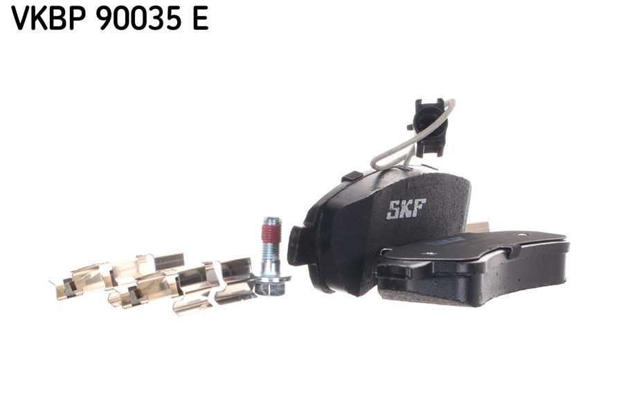 Jeu de 4 plaquettes de frein SKF ref. VKBP 90035 E